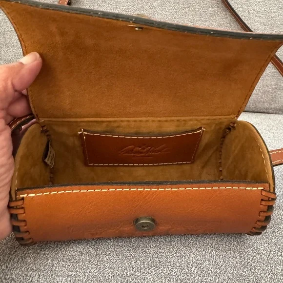 Patricia Nash Mini Leather Crossbody - Picture 6 of 8